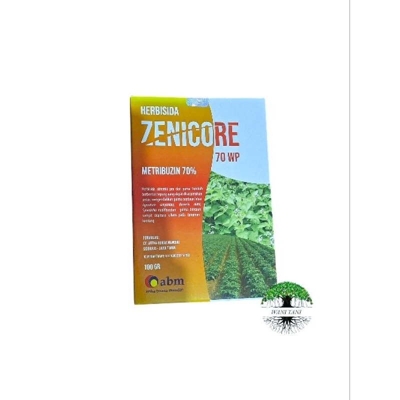 ZENICORE 100GRAM herbisida sistemik metribuzin 70%