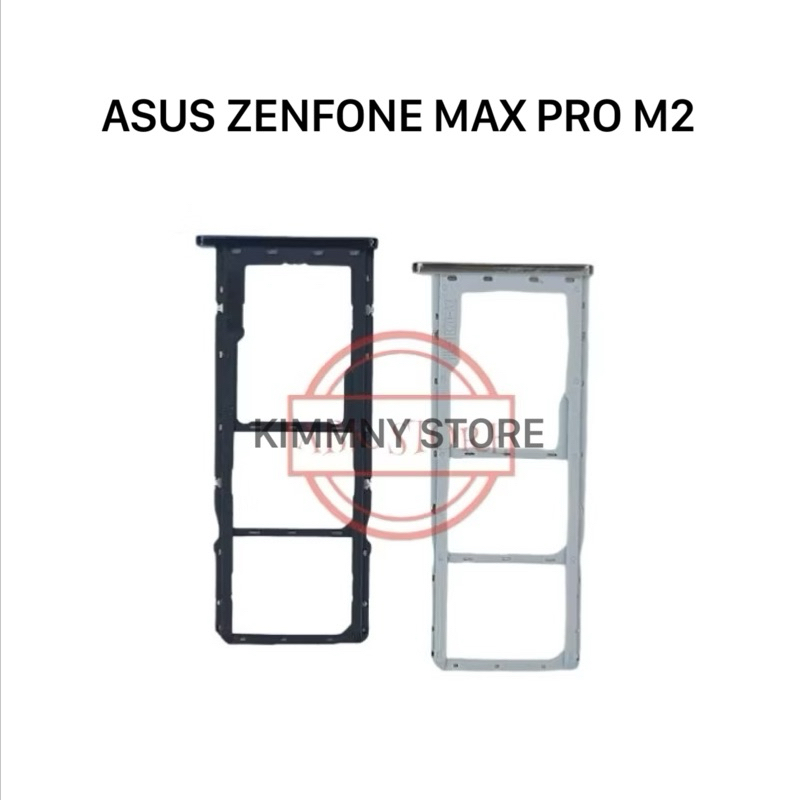 Simtray Simlock Slot Sim Tempat Kartu Simcard Asus Zenfone Max Pro M2 ZB631KL