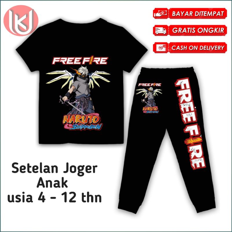Bisa CID kais setelan anak Joger Free Fire elite chees Gank Baju anak FF  gratis tambah nama
