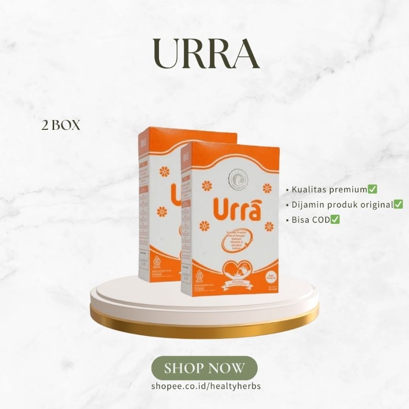 

2 BOX URRA Susu Kambing Saanen Untuk Penambah Berat Badan Anak & Tinggi Badan Anak