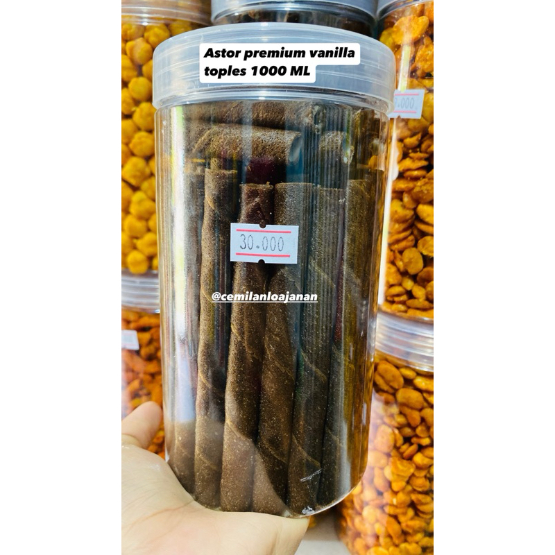 

Astor premium vanilla toples 1000 ML