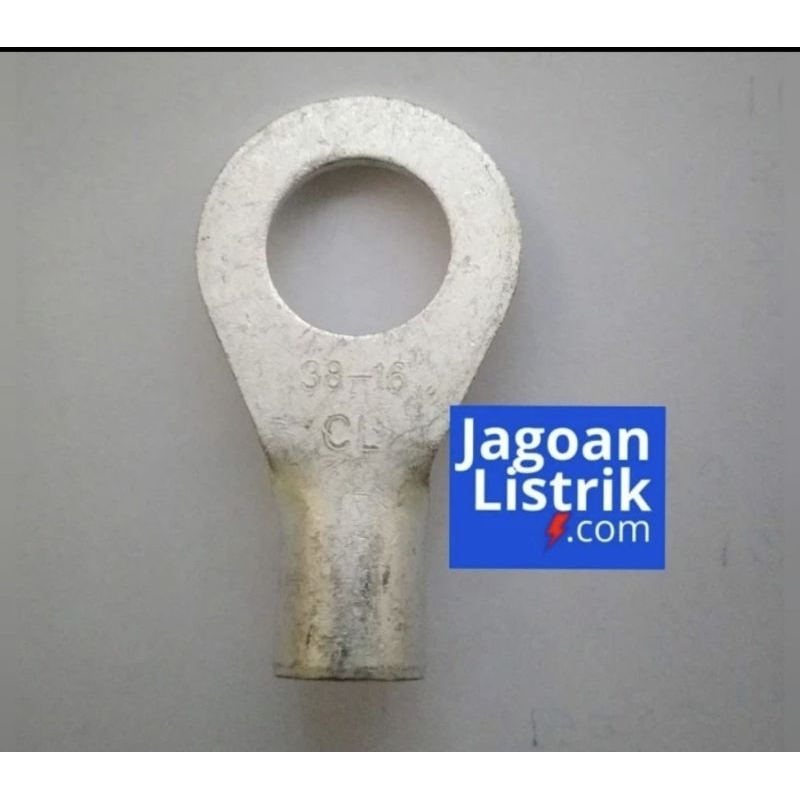 Kabel Skun Ring 38-16 CL R 38 - 16 Skun Kabel Bulat Lubang Baut 16mm Model Cally