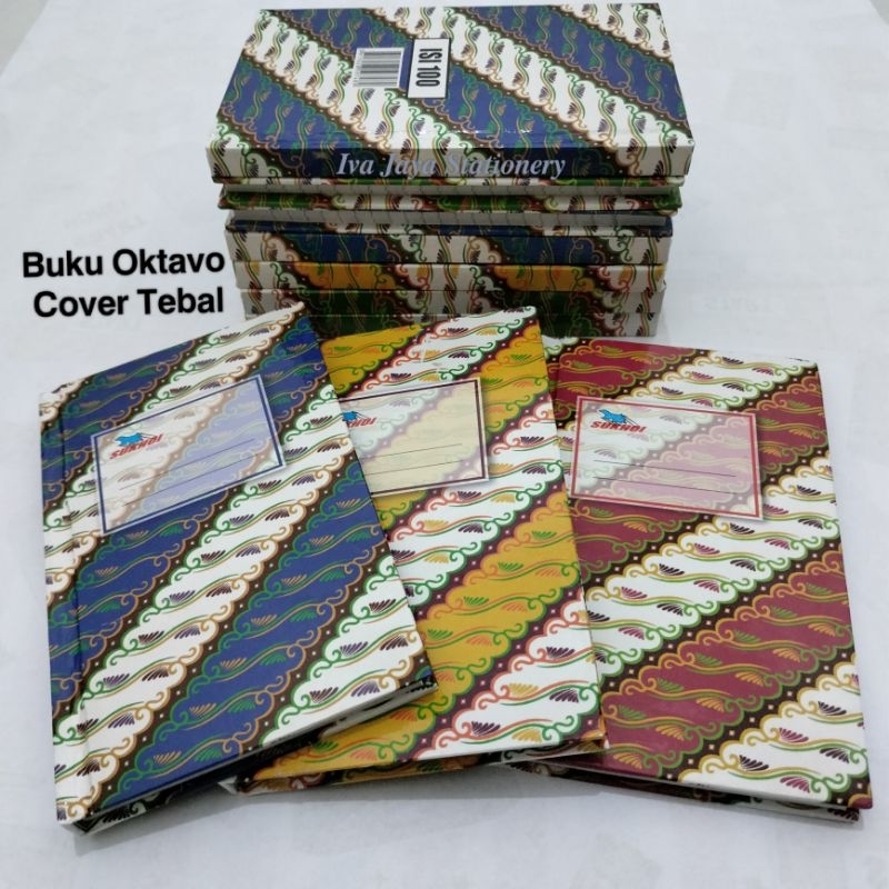 

Buku Hard Cover Oktavo Isi 100 Lembar