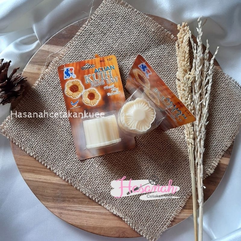 Acuan Kuih Jam Tart / Cetakankue Acuan Kue 107 Import Malaysia