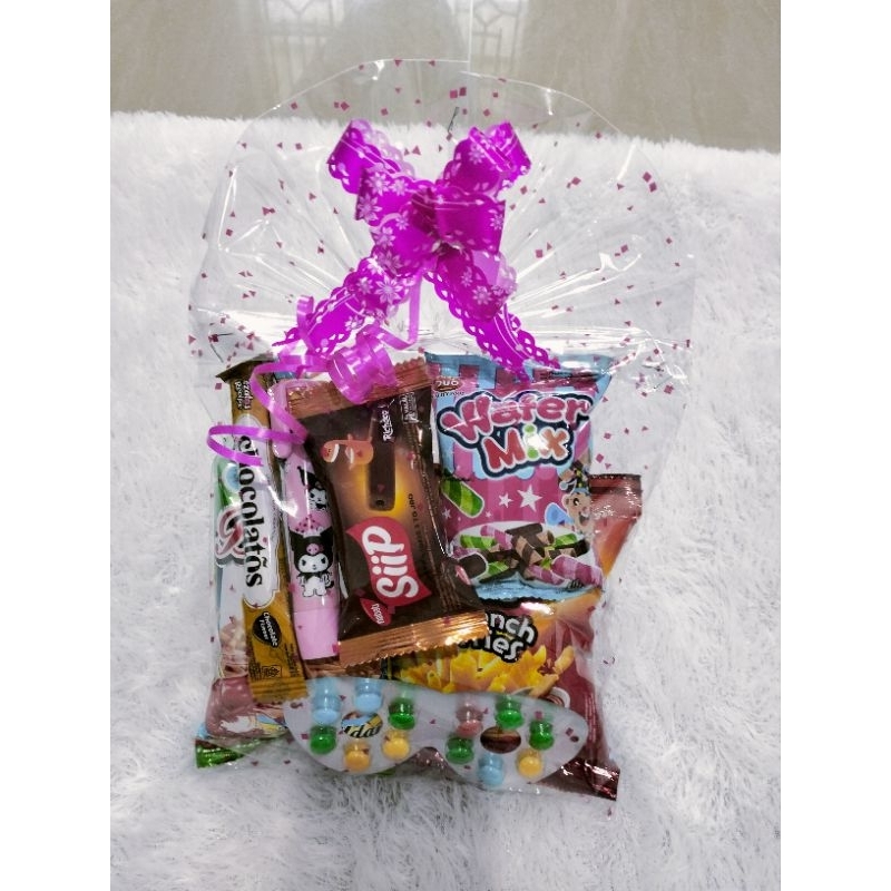 

paket Snack ulang tahun//hampers anak//sourvenir ulang tahun//bingkisan ulang tahun anak