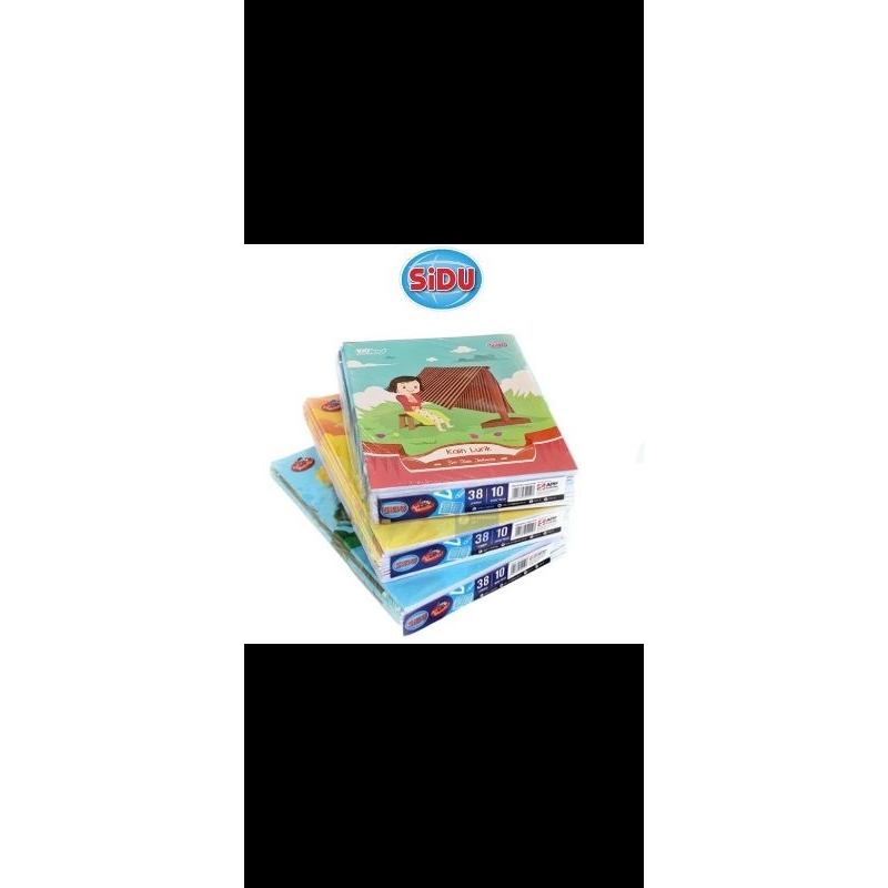 

BUKU TULIS SIDU 38 LEMBAR/10BIJI
