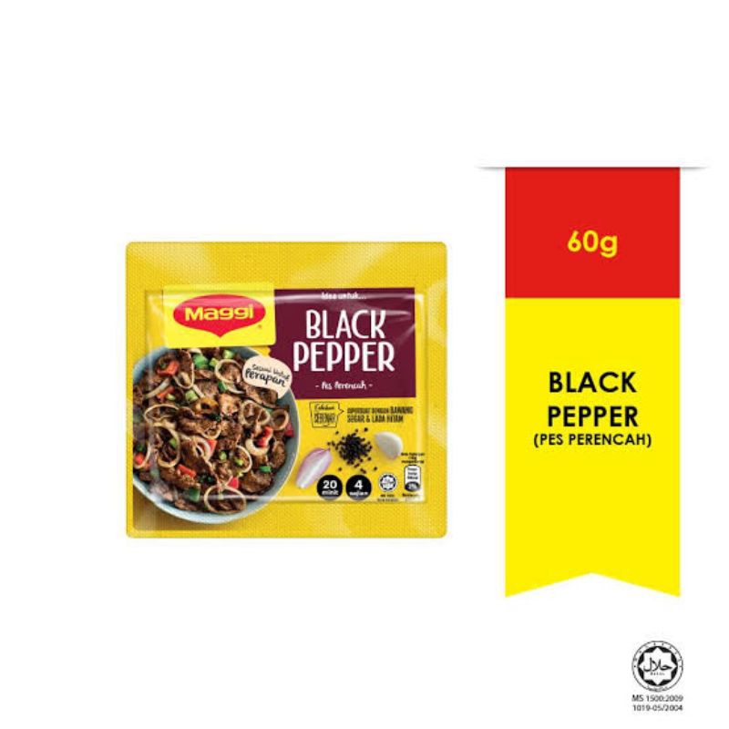 

Bumbu Malaysia / Maggi Black Pepper / Maggi Lada Hitam / Bumbu Maggi Malaysia