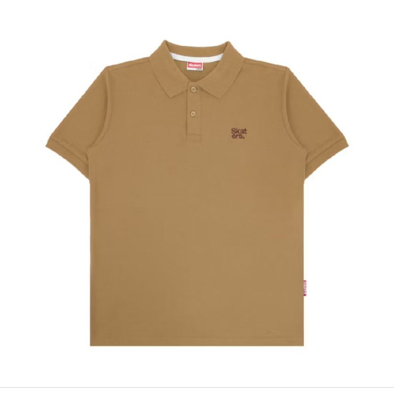KAOS SKATERS SKATERS BASIC POLO I-D BROWN