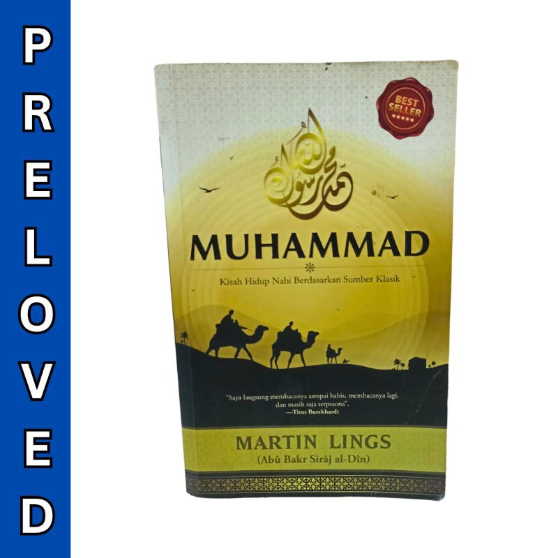 Buku Kisah Hidup Nabi Muhammad "MUHAMMAD" Preloved