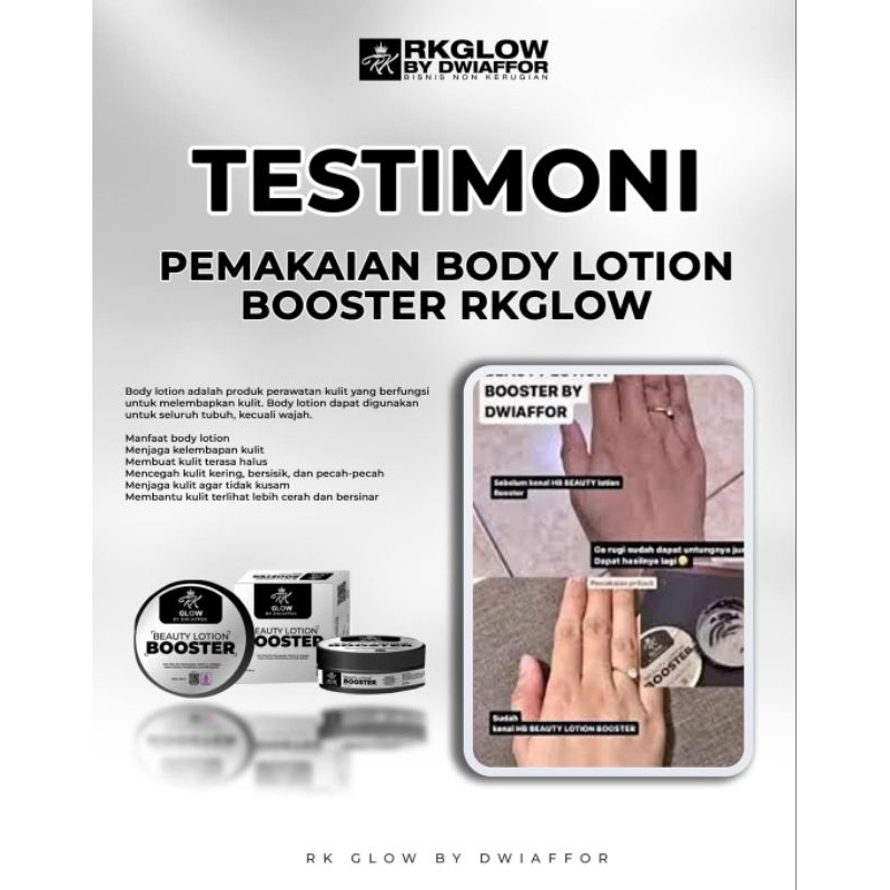 Beauty lotion Booster
