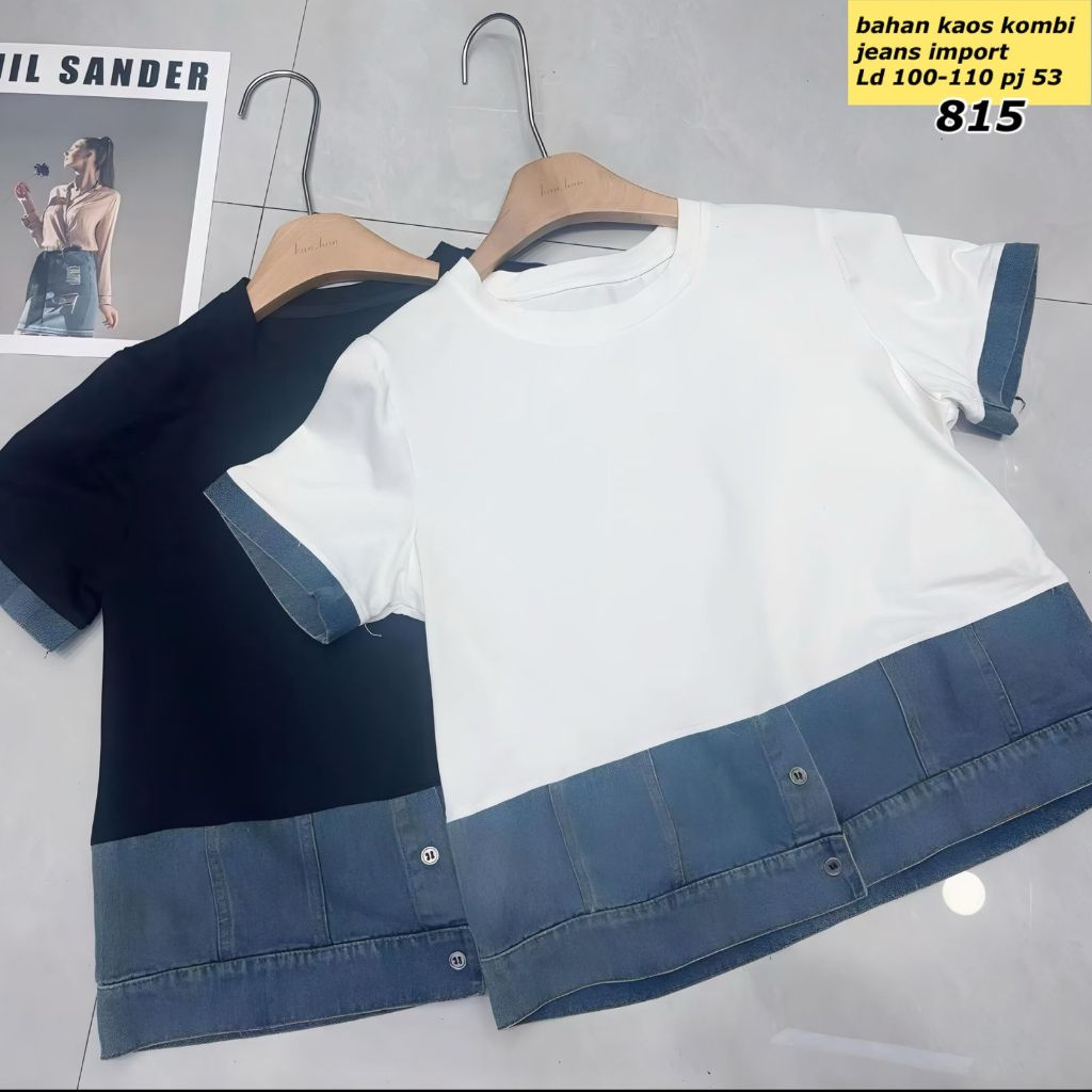Blouse Import Wanita Atasan Jeans Kekinian Terbaru Blouse Wanita Kekinian Terbaru Ootd Atasan Import