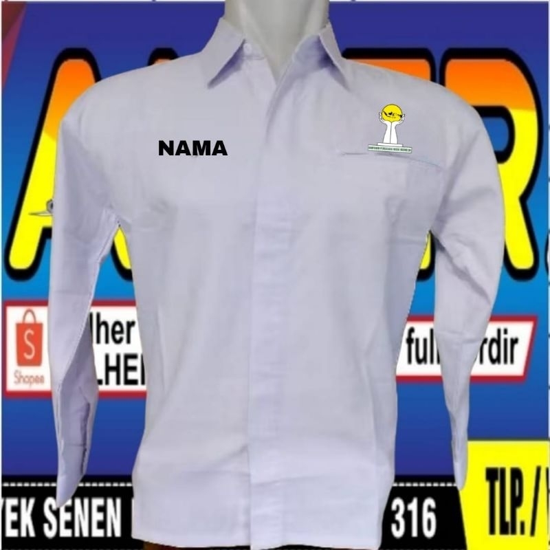 kantong 1 kemeja HIPMI baju HIPMI seragam HIPMI Pdh hipmi kemeja kerja HIPMI baju kerja HIPMI seraga