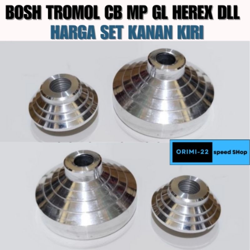 BOSH BOS BOSHING CB MP GL TIGER HEREX / GEARBOX AS TROMOL SET KANAN KIRI CNC BAGUS