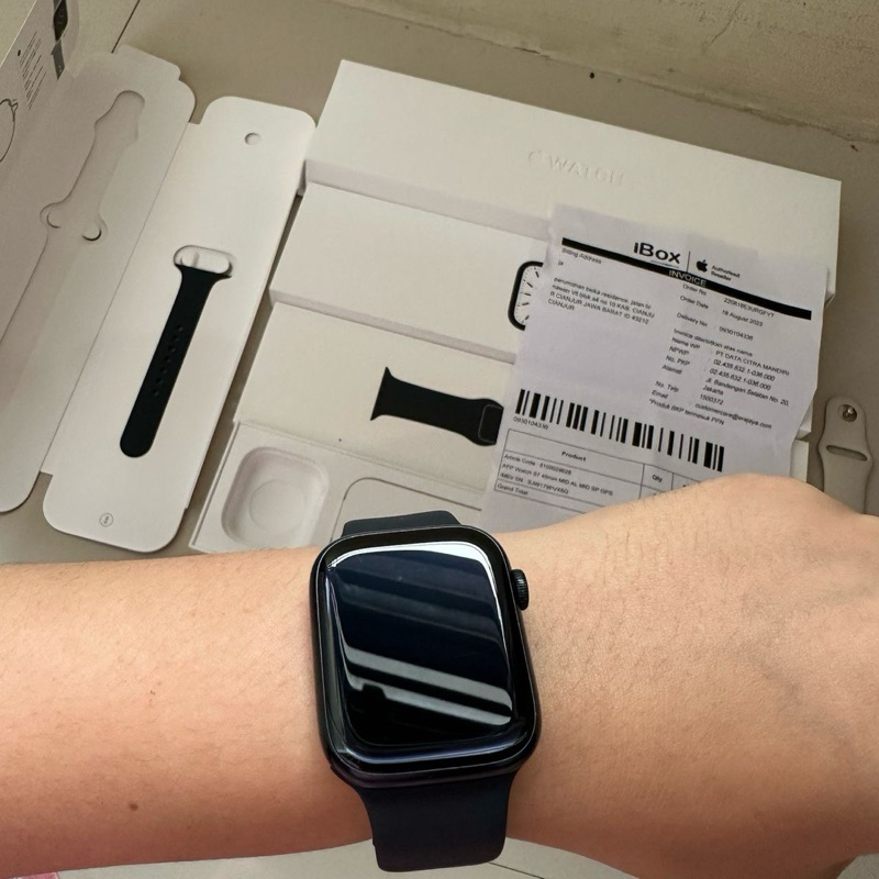 apple watch series 7 45mm ex ibox
