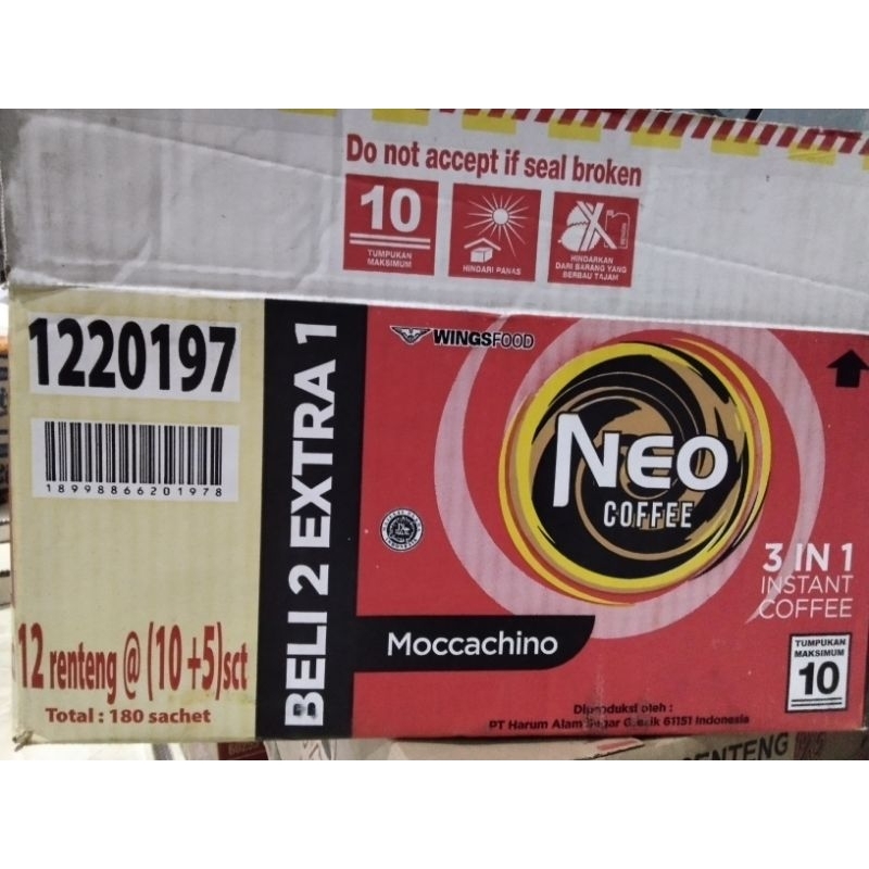 

Promo NEO Kopi Moccahino 1 karton