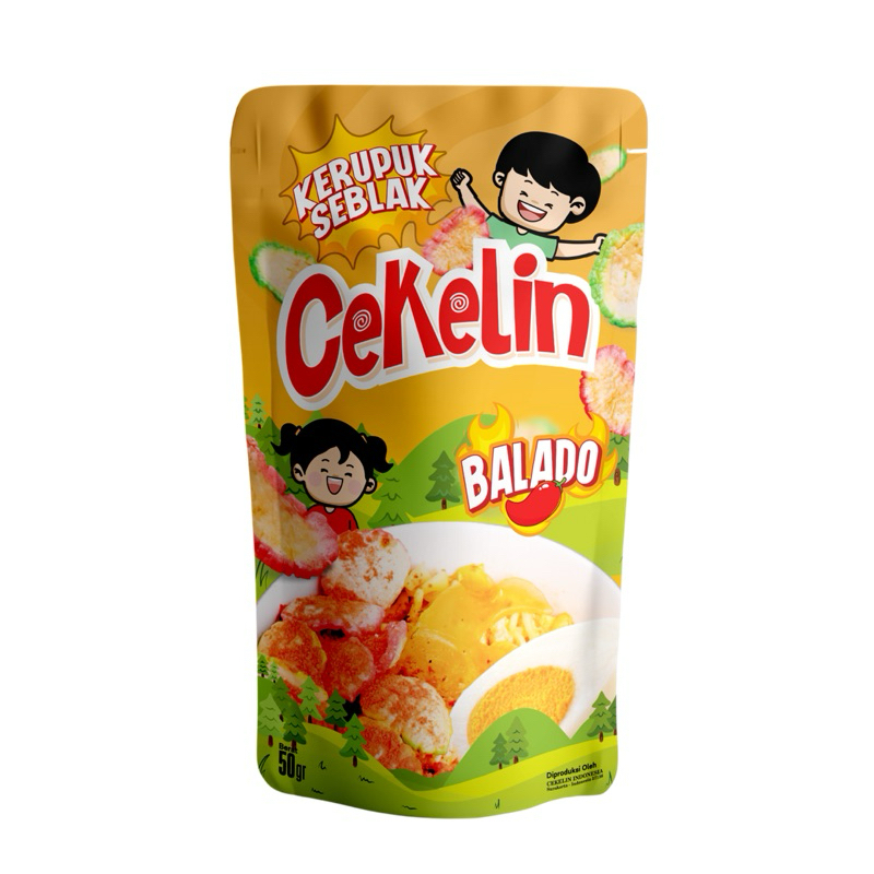 

CEKELIN Cemilan Kerupuk Seblak - 50 gr