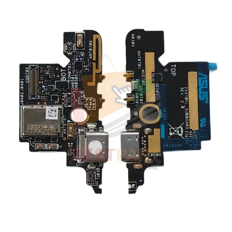 FLEXIBEL KONEKTOR CHARGER / PAPAN CON CAS For ASUS ZENFONE 3 DELUXE ZS570KL Z016D ORIGINAL