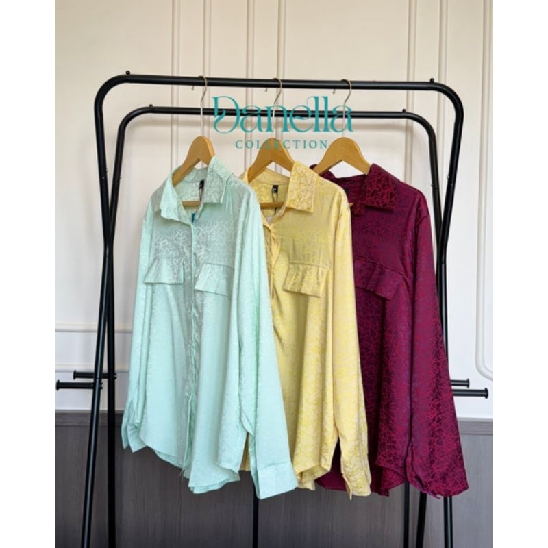 Siri Top Marble Bkk | Atasan Wanita - Kemeja - Blouse