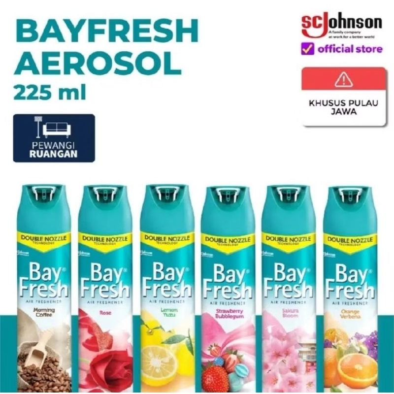 Bayfresh Bay Fresh Aerosol Pengharum Ruangan 225ML