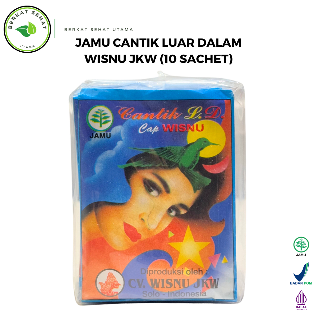 

Jamu Cantik Luar Dalam CLD Wisnu - 10 Sachet