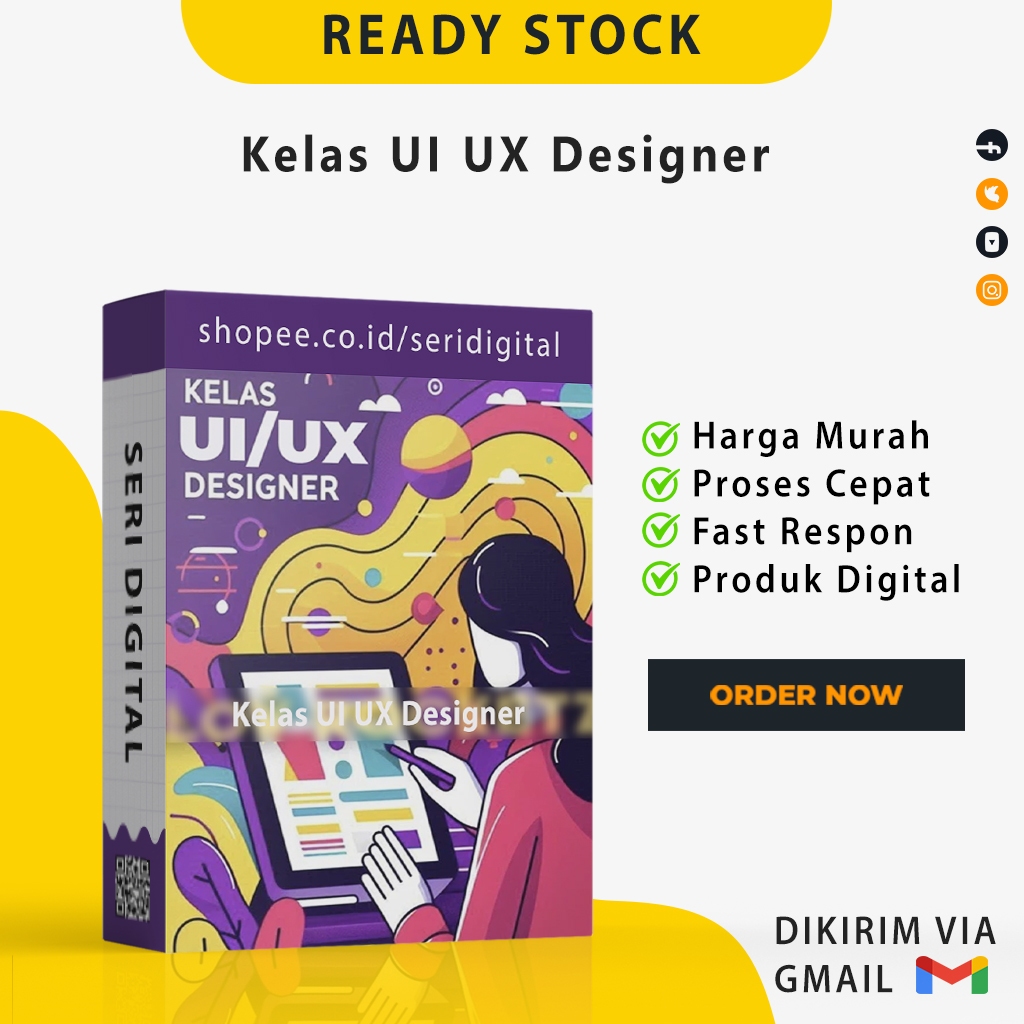 Kelas UI UX Designer - Jadi UI UX Designer Web App Mahir - Materi Video Pembelajaran