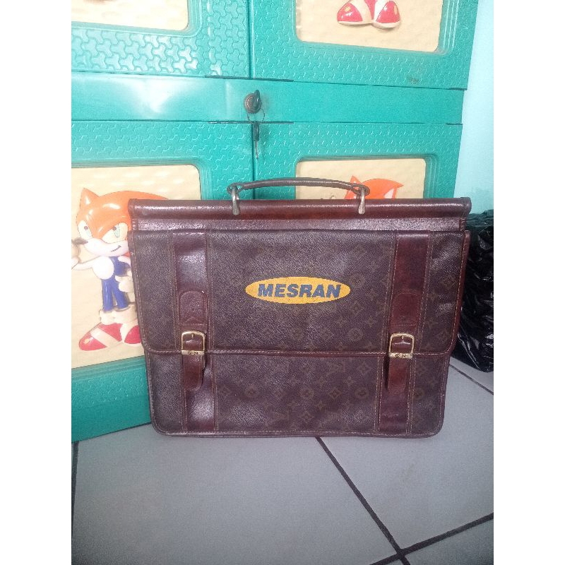 Tas Jadul Mesran Original Bekas,Tas Jadul Murah,Tas Kulit Murah