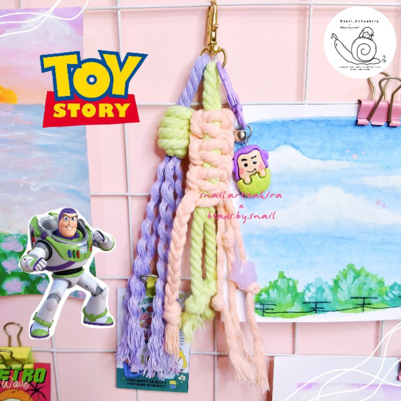 BAG CHARM TOY STORY || BAG CHARM BUZZ || GANTUNGAN TAS || TOY STORY