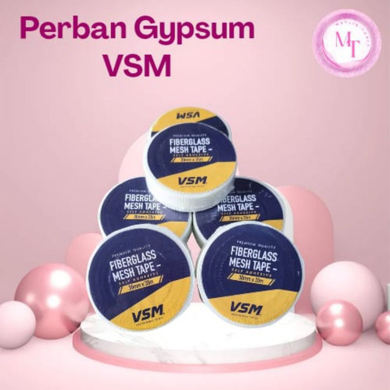 VSM Perban Lem Kasa Gypsum Perban Asbes Plafon Lem
