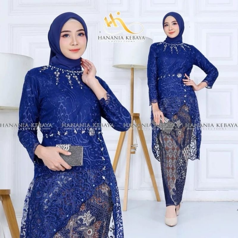 Set kebaya modern kejora belah baju kebaya wisuda remaja seragam kondangan wanita 2025
