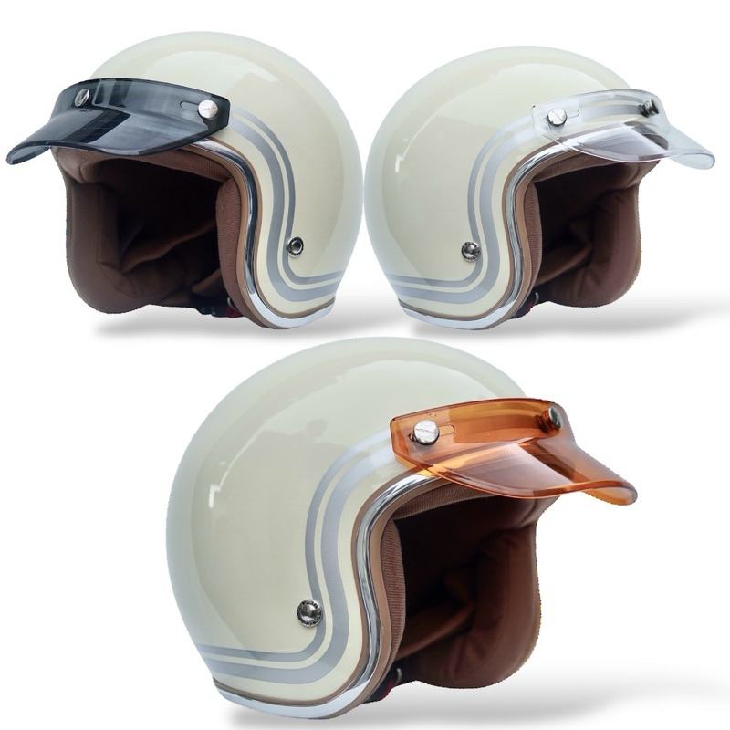 (Bisa bayar ditempat)Helm camelio crem wanita pria dewasa dan remaja unisex keren viral sni original