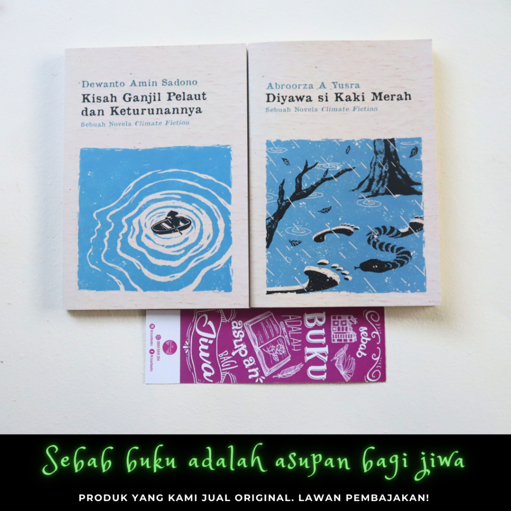 Paket Buku Seri Novela Climate Fiction: Kisah Ganjil Pelaut dan Keturunannya + Diyawa si Kaki Merah