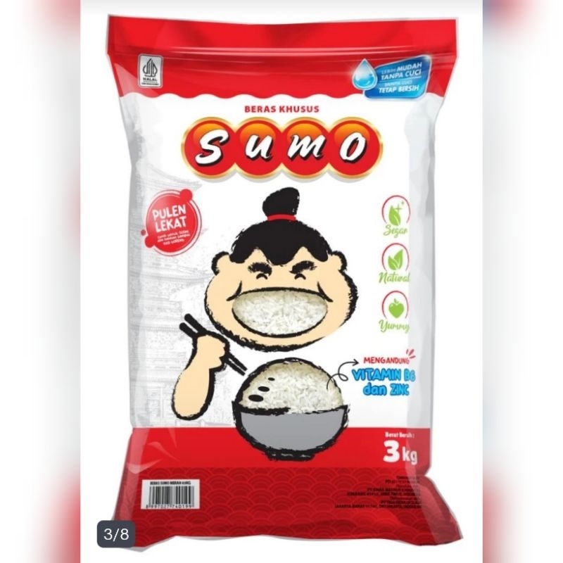 

Sumo Merah Kemasan 3 kg