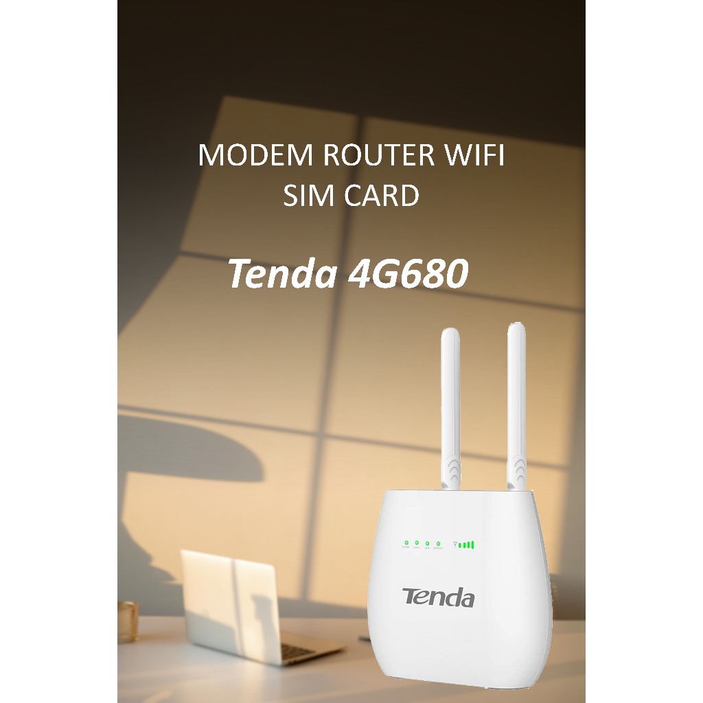 Modem Router Wifi Sim Card Tenda 4G680