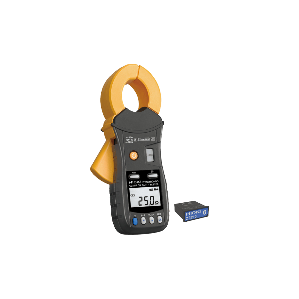 Earth Tester Clamp-On FT6380-50 HIOKI + Wireless Adapter Z3210