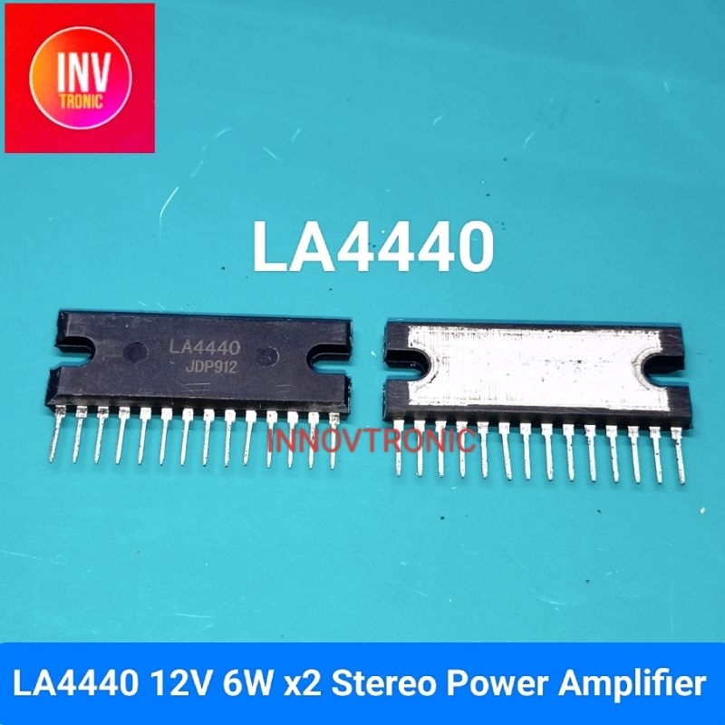 IC LA4440 LA 4440 12V 2x 6W Stereo Amplifier Bridge 19W