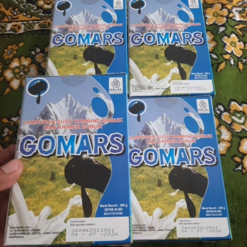 

Susu Kambing Bubuk ETTAWA GOMARS Rasa ORIGINAL