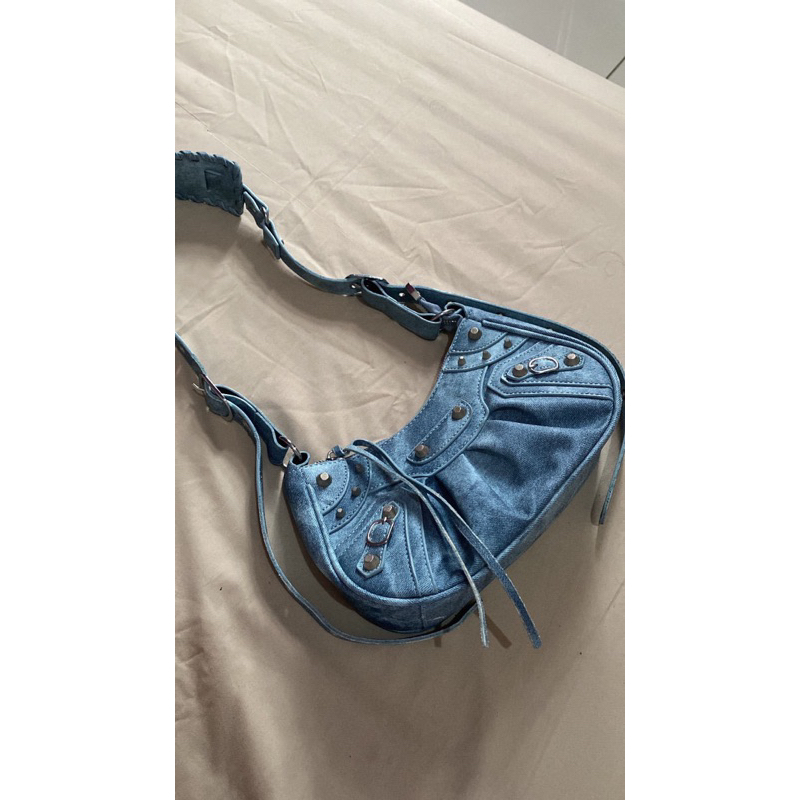 Preloved tas shoulder bag y2k denim
