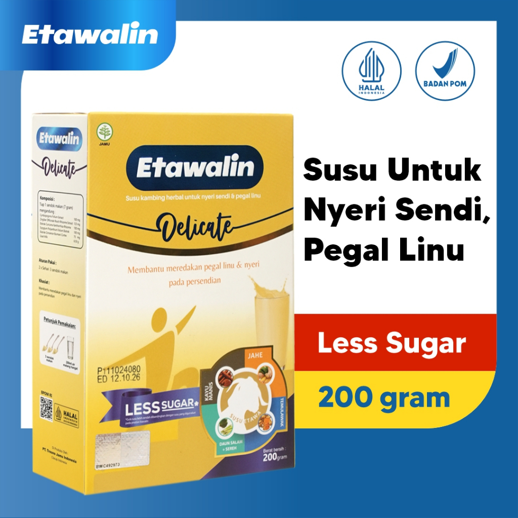 

ETAWALIN SUSU KAMBING DIABETES susu kambing etawa rendah gula LESS SUGAR