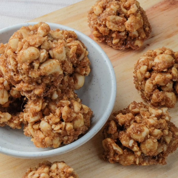 

NOGA MOKA - Keripik Nyonya - Noga Kacang Mocca - Kacang Tanah Crispy Nougat