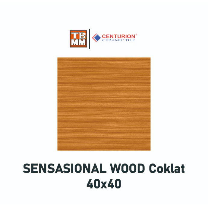 Keramik 40x40 Motif Kayu Sensational Wood