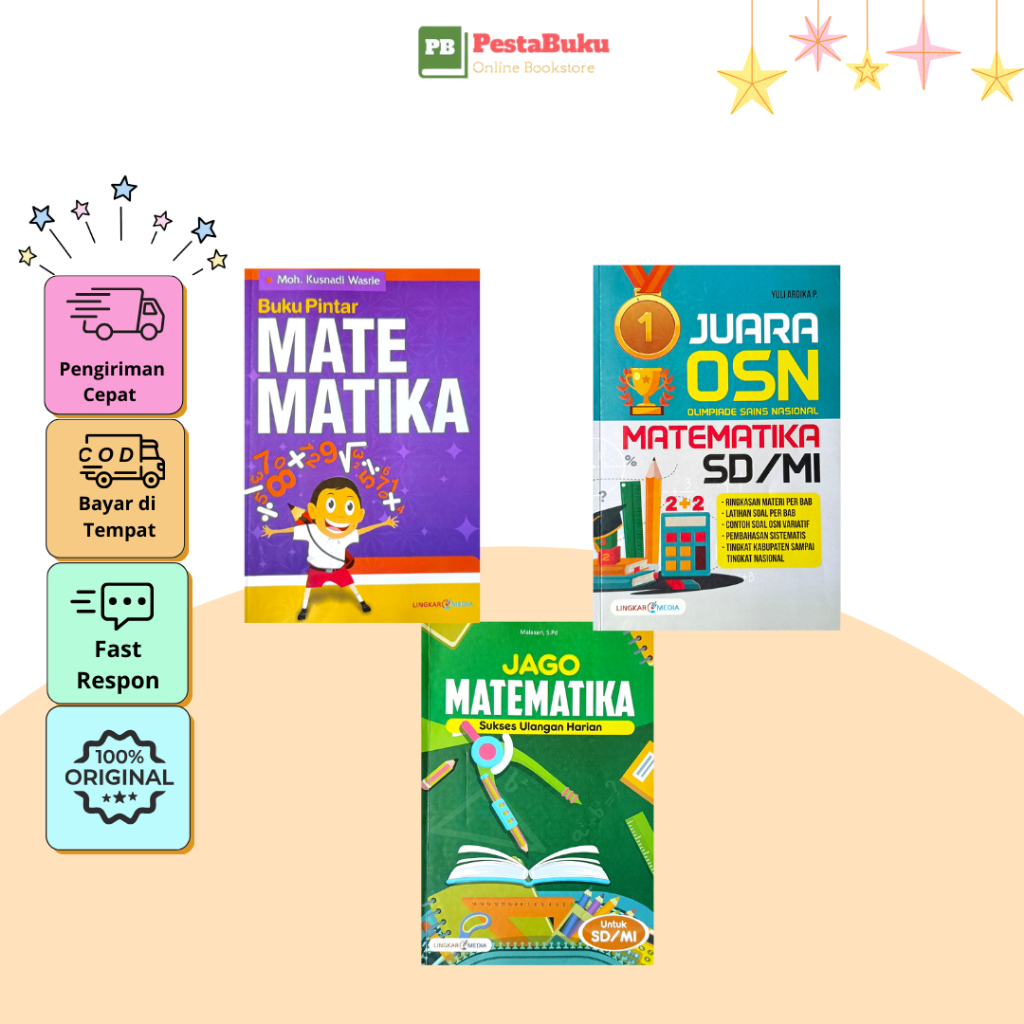 Pintar Matematika - Jago Matematika - OSN Matematika-Lingkar Media