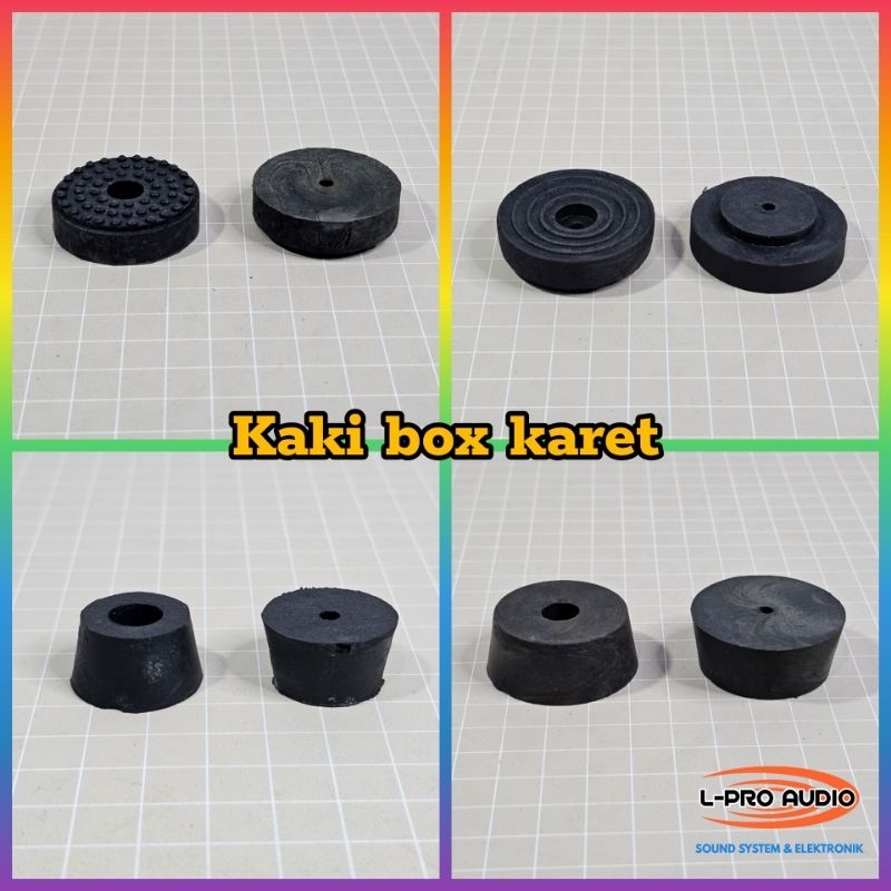 Kaki box speaker box ampli karet spiser kaki meja