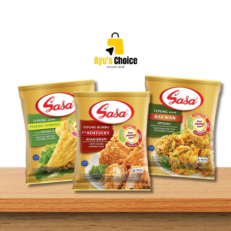 

SASA TEPUNG BUMBU AYAM KRISPI BAKWAN PISANG GORENG 70gr