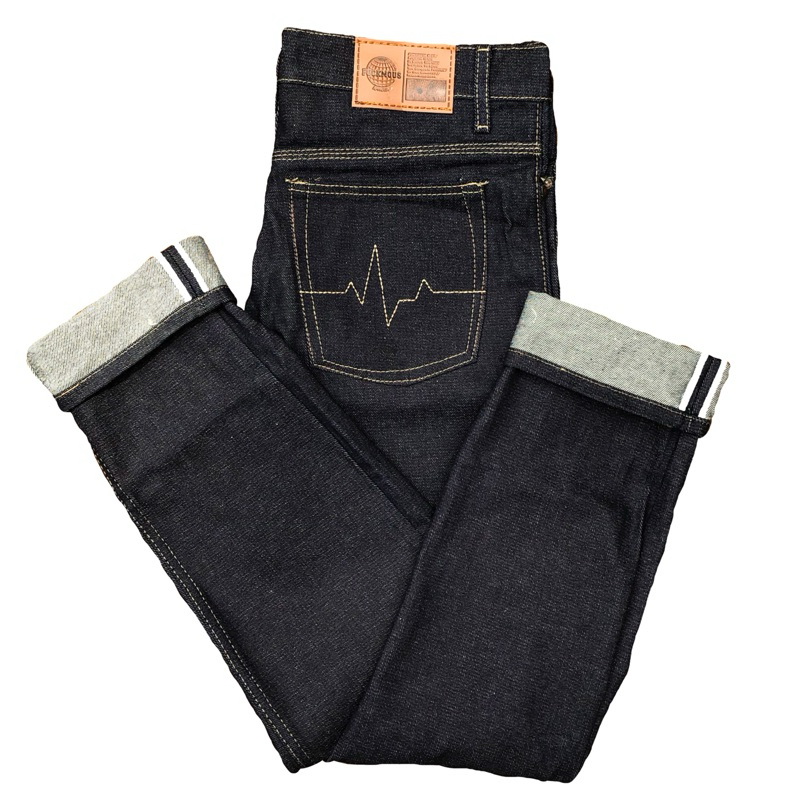 RAW DENIM SELVEDGE 15.Oz- Denim Selvedge Accent - Celana Jeans