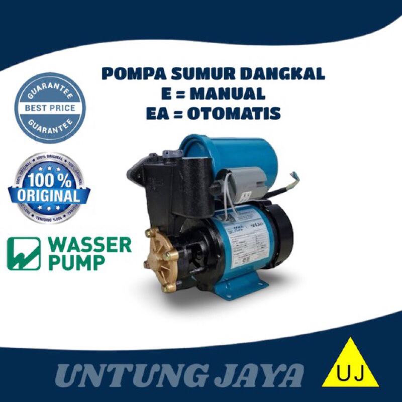 POMPA SUMUR DANGKAL WASSER PW 139 EA / POMPA SUMUR DANGKAL WASSER PW139EA / SHALLOW PUMP WASSER PW 1