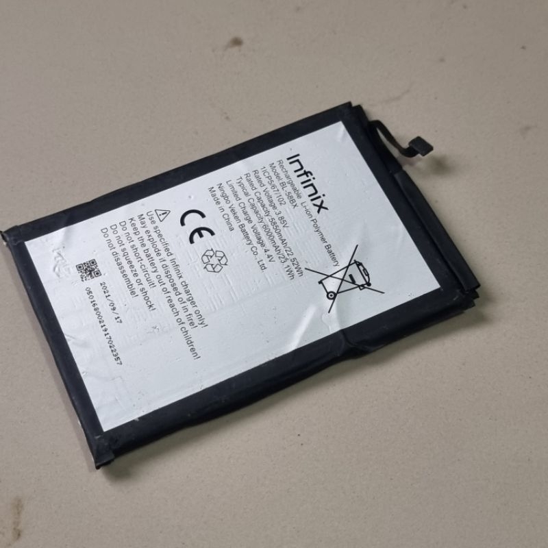 Batre Baterai Infinix Smart 4 Plus / Hot 9 Play / Hot 10 Play / Hot 10S / Hot 11 Play / Hot 12 Play 
