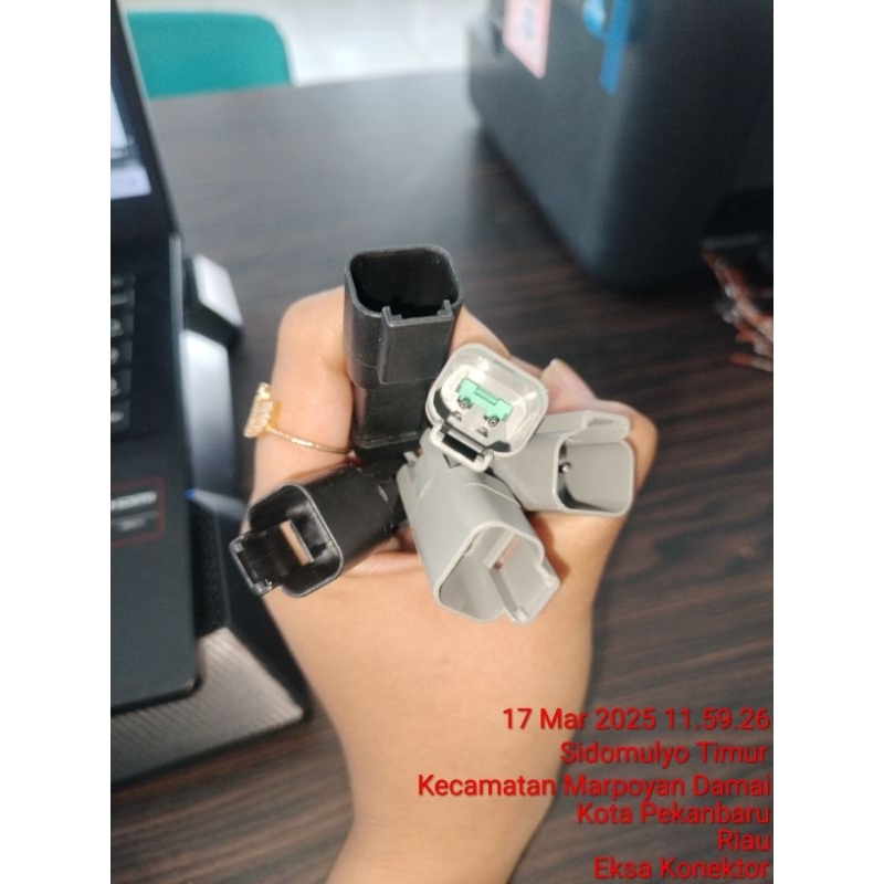 soket selenoid pompa jantan komatsu