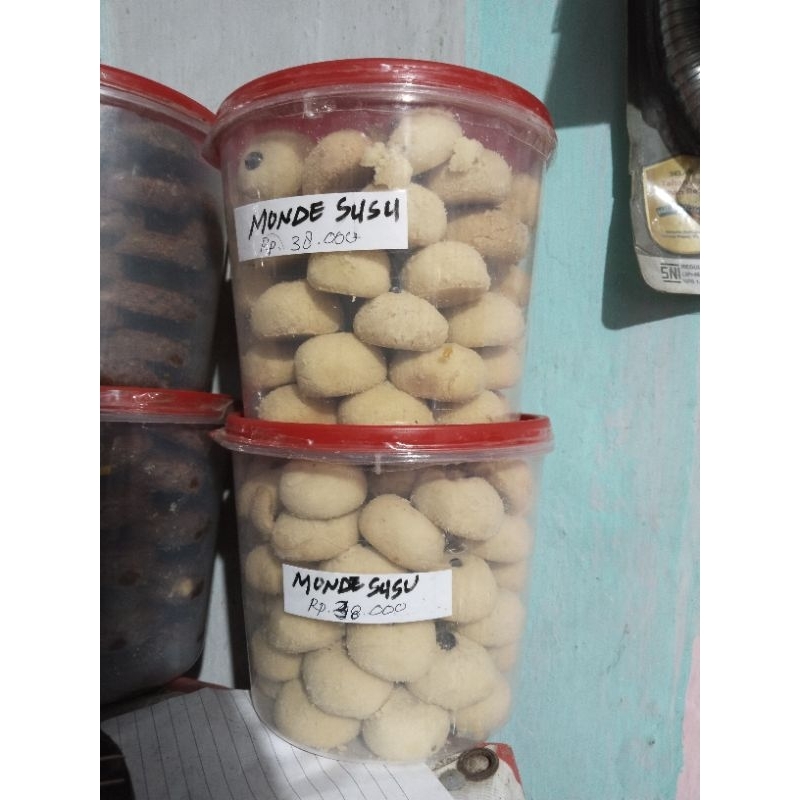 

(COD) TERMURAH KUE MONDE SUSU waroeng abi'e FREE TOPLES