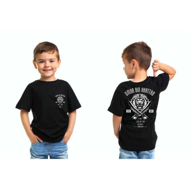 kaos anak islami/ kaos umar bin khotob/ kaos ali bin abi tholib/ kaos anak dakwah/ kaos anak hijrah/