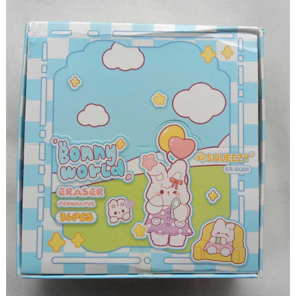 

Penghapus Pensil Squeezy Bunny World SQ08